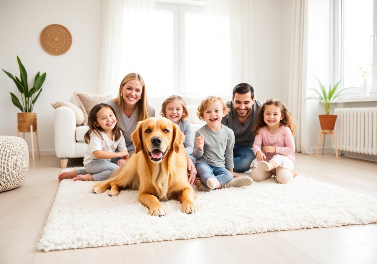 Família que usa o Sistema Rainbow